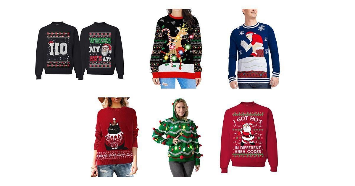 10 Must-Have Ugly Christmas Sweaters for a Jolly Holiday Celebration