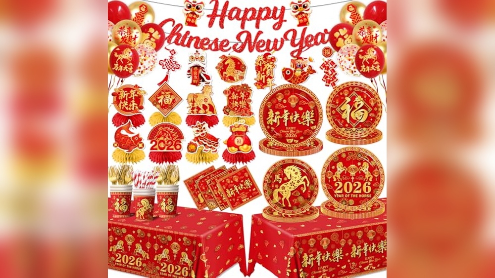 Top 10 Chinese New Year Decorations Party Supplies & Tableware